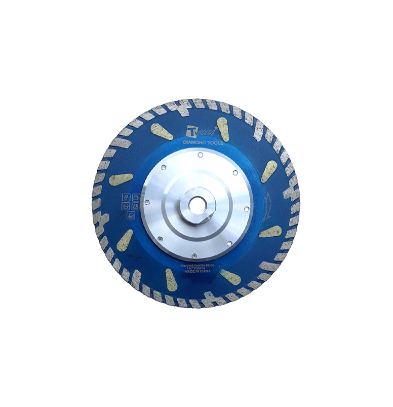 Twisty Long Tear Blue Disc + Flange M14