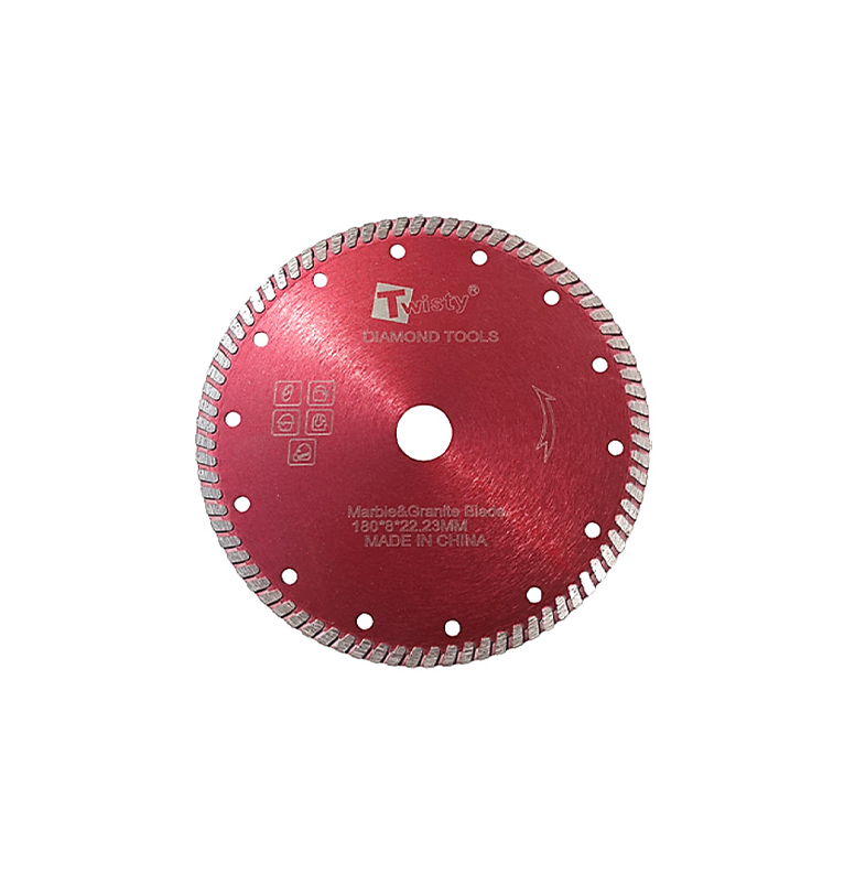 Twisty Dark Red High Hardness Disc