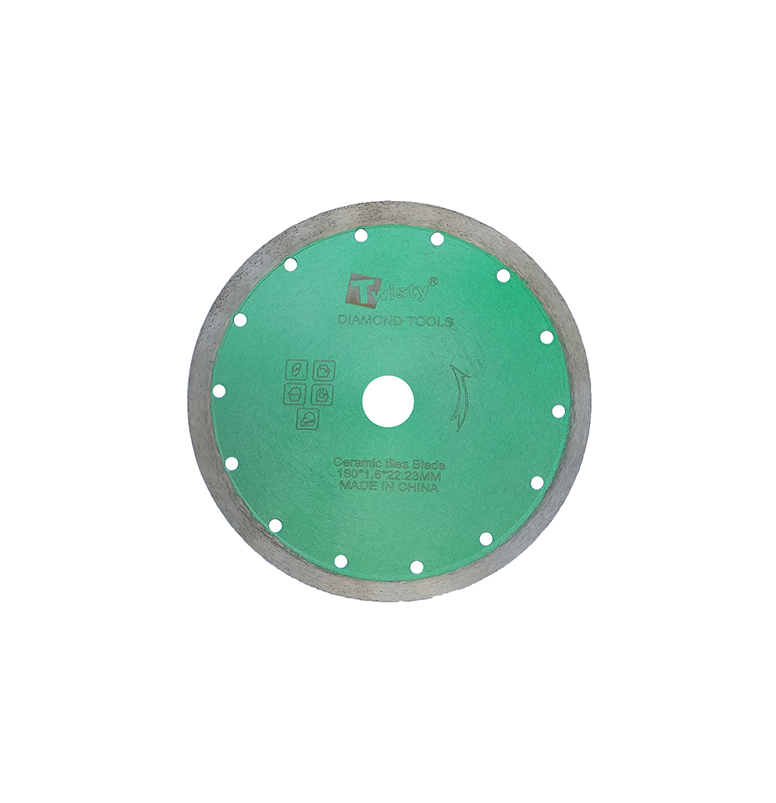 Twisty Green Ceramic Disc
