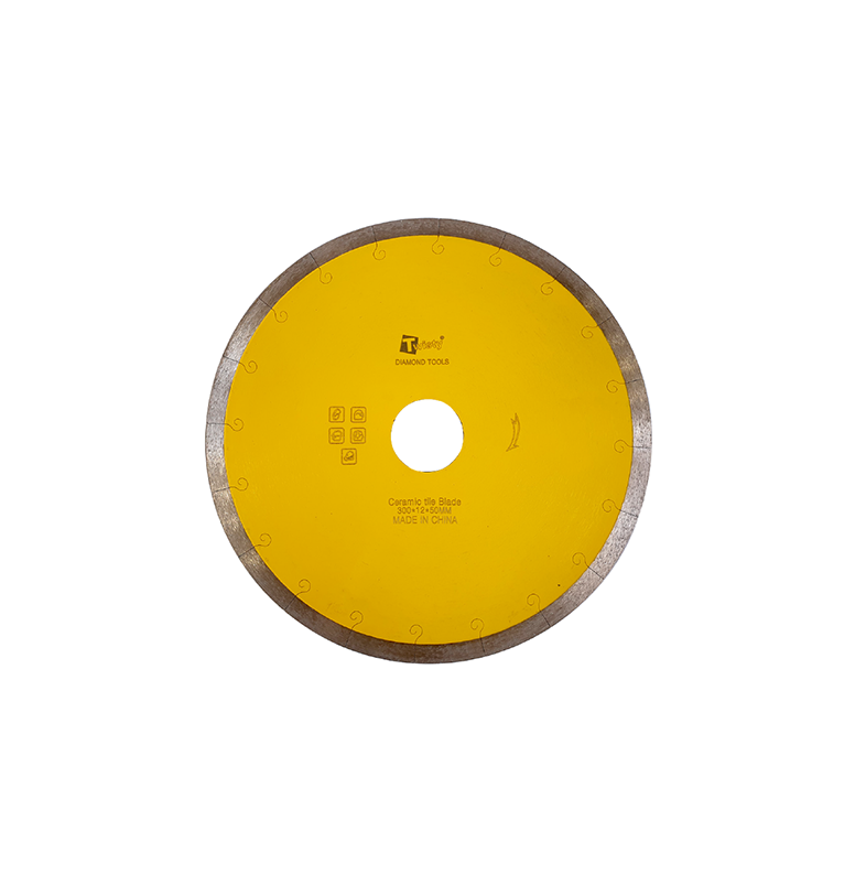 Twisty Yellow Musical Ceramic Cutting Disc