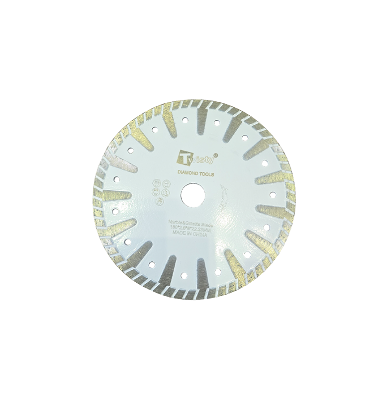 Twisty White T-Segmented Disc