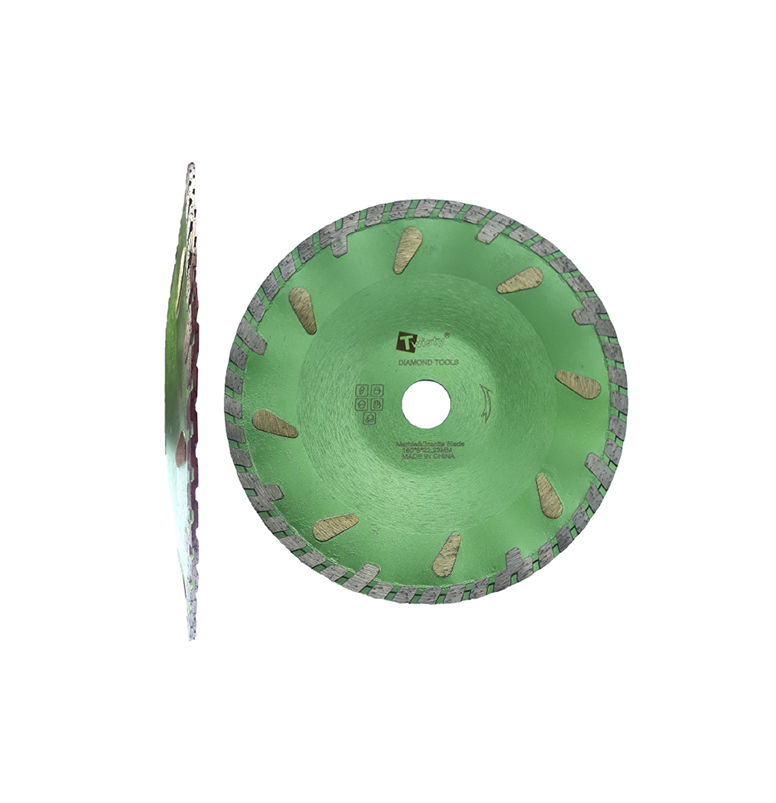 Twisty Green Concave Disc