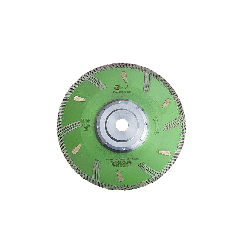 Twisty Green Tear + Moustache Disc + Flange