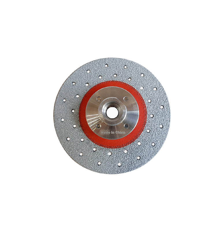 Twisty High Pressure Disc With Breathing Holes + Flange