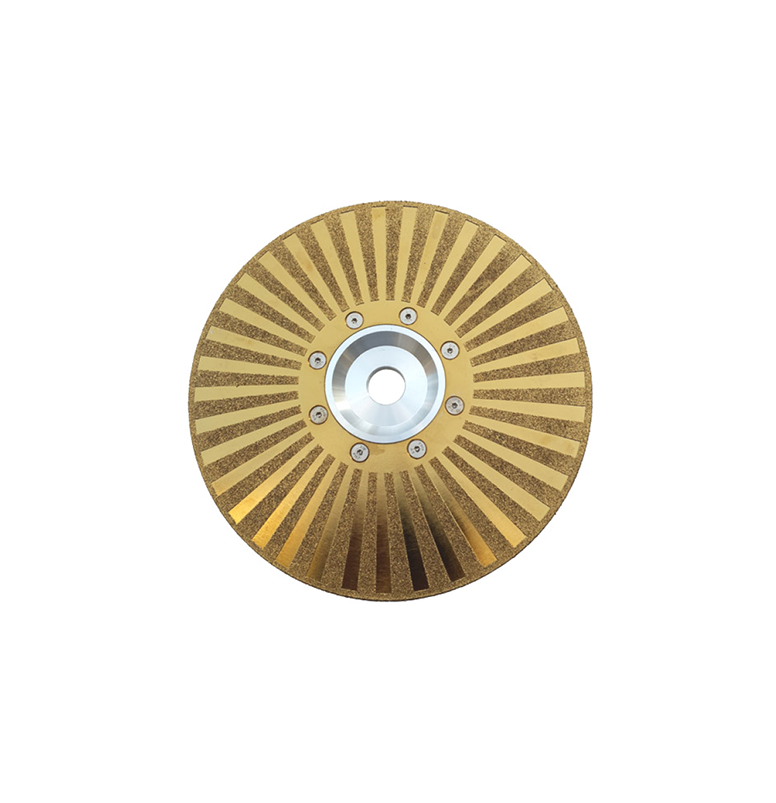Twisty Titanium Spray Single-Faced Disc + Flange