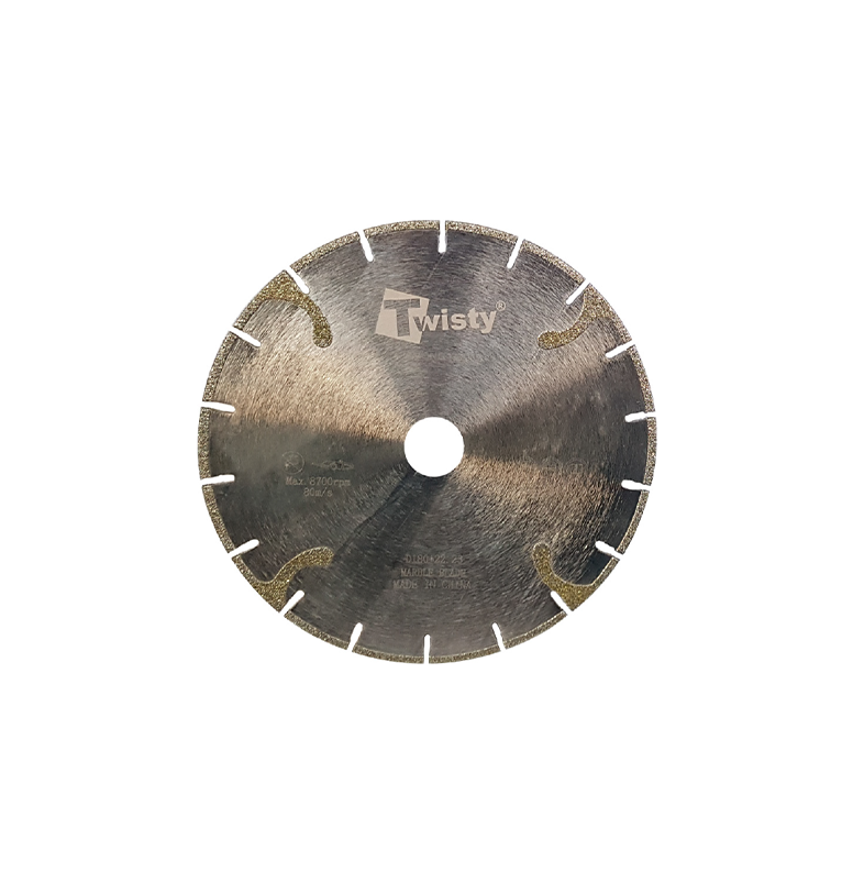 Twisty Titanium Spray Sliced Disc