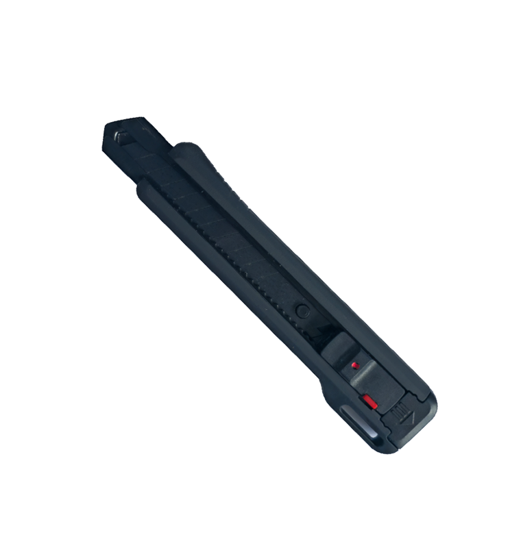 Big Black Utility Knife with Lock
