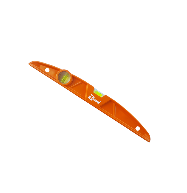 Cast Metal Spirit Level – Orange