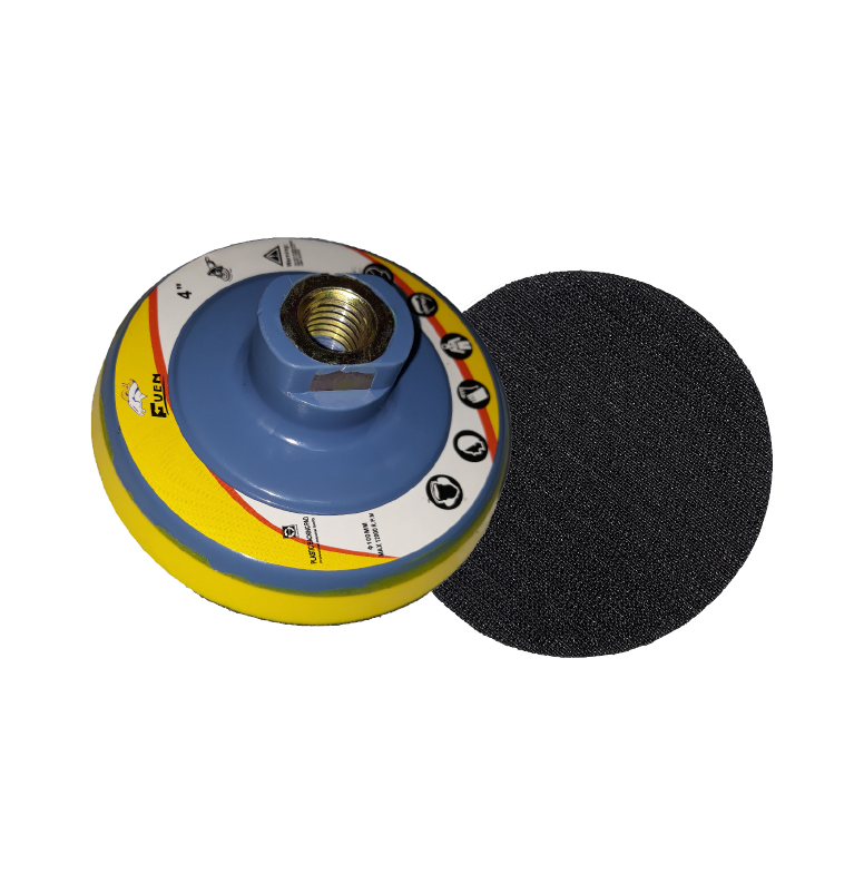 High-Quality Yellow Velcro Backing Pad