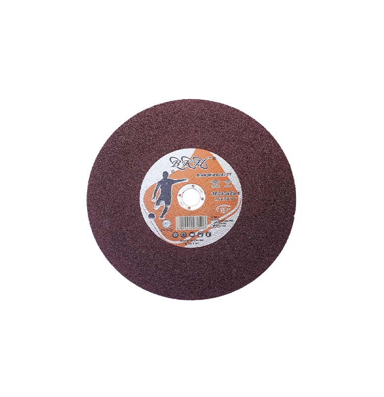 Red Fiber Chrome Cutting Disc