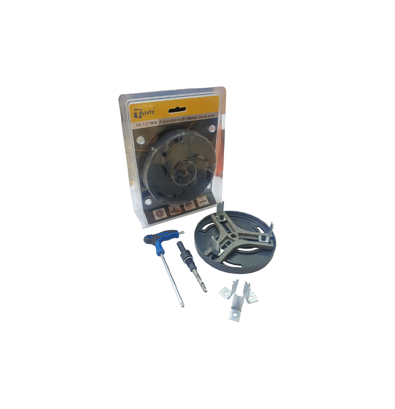 Twisty Adjustable Hole Saw