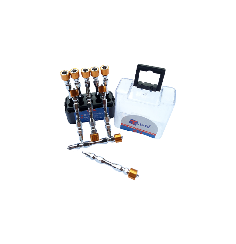 Twisty Magnetic Small Screwdriver Bit Set