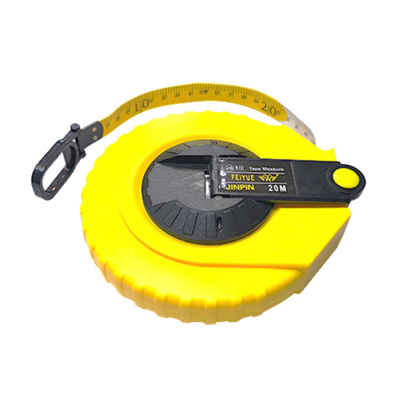 Yellow Wide Fiberglass Tape Measure