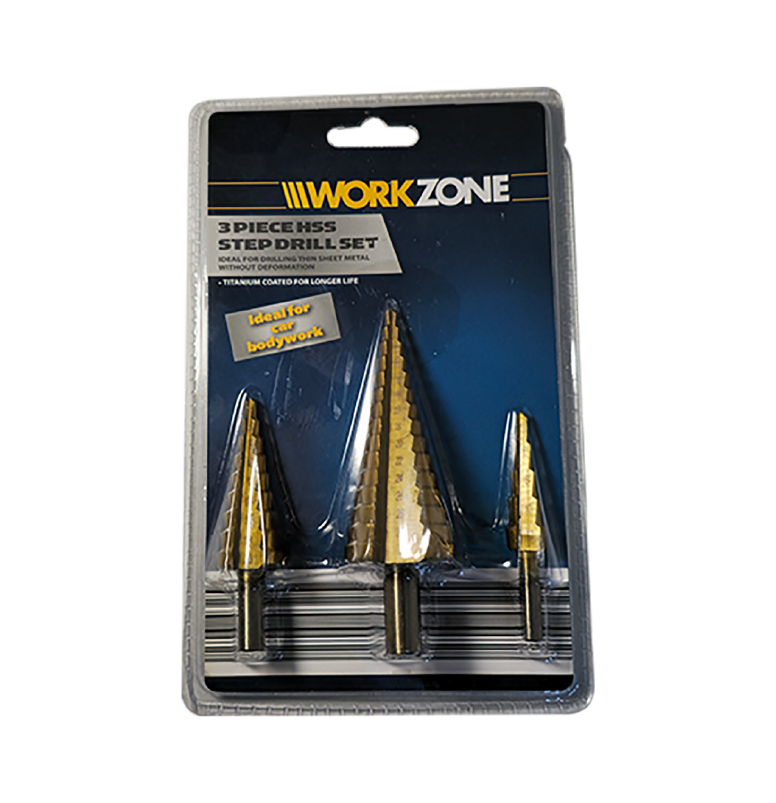 3 Piece Leveled Drill Bit Set