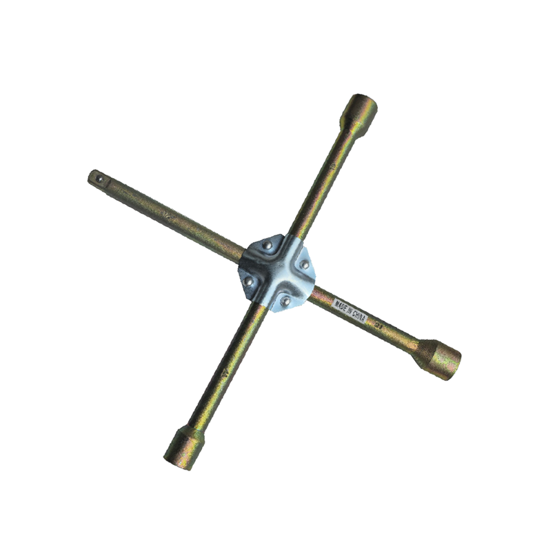 3 Way Lug Wrench + 1/2 Square Cup