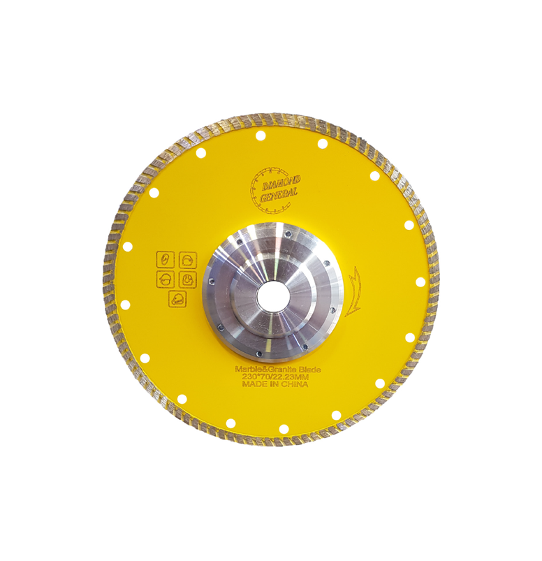 Diamond General Turbo Yellow Disc + Flange
