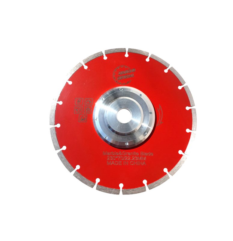 Diamond General Red Cut Disc + Flange