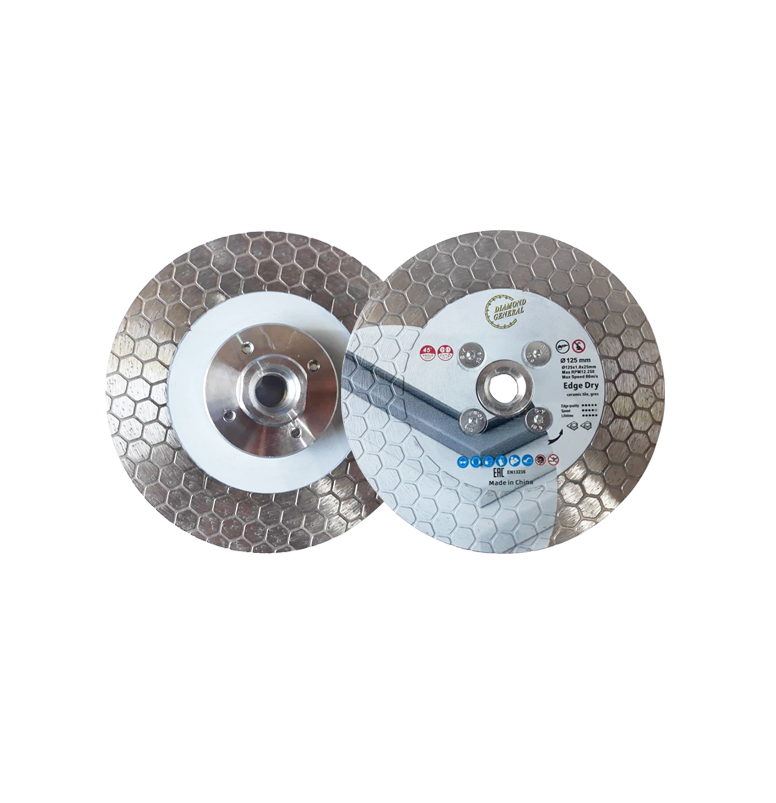 Diamond General Honeycomb Segmented Blade + Flange