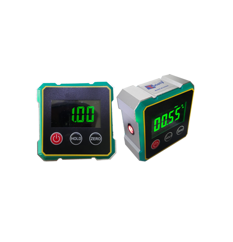 Twisty Magnetic Digital Spirit Level With Laser